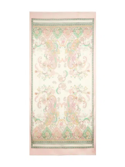 Etro Leaf Motif Scarf