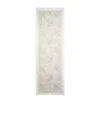 Etro Leaf Pattern Silk Scarf In White