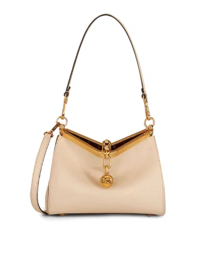 Etro Leather Bag In Blue