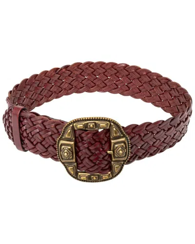 Pre-owned Etro Leather Belt - '10s (authentic Pre-loved)
