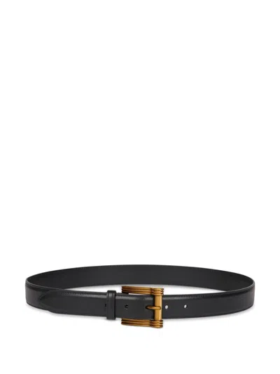 Etro Leather Belt In Black