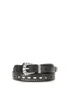 Etro Women Leather Belt In Black