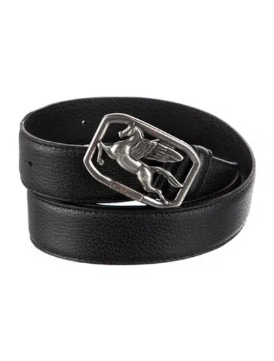 Pre-owned Etro Leather Belt In Black