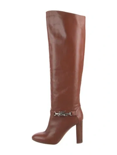Pre-owned Etro Leather Boots In Brown