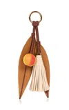 Etro Leather Charm Tassel In Multi