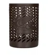 Etro Leather Drill Bin In Brown