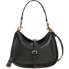 Etro Medium Pony Shoulder Bag In Black