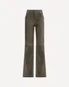 Etro High-waist Flared Leg Pants In Brown