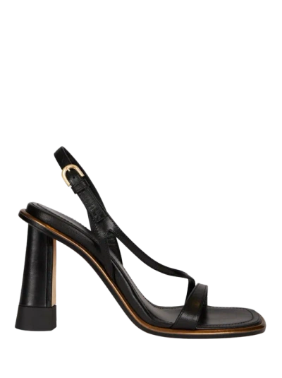 Etro Leather Sandals And Straps In Black