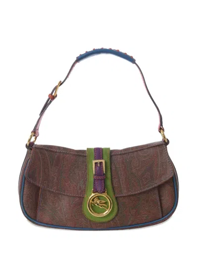 Pre-owned Etro Leather Shoulder Bag