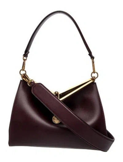 Pre-owned Etro Leather Shoulder Bag In Multi