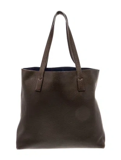 Pre-owned Etro Leather Tote In Brown