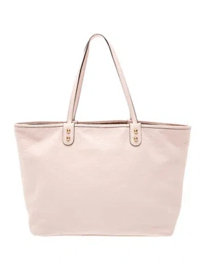 Pre-owned Etro Leather Tote In Pink