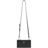 Etro Leather Wallet On A Strap In Black