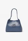 Etro Libra Leather Shoulder Bag In Blue