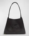 Etro Small Libra Tote Bag In Black