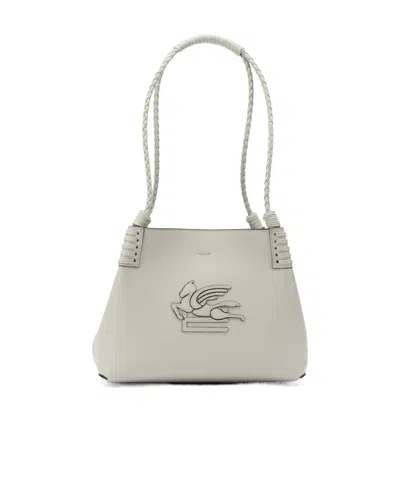 ETRO ETRO LIBRA LOGO PATCH SHOULDER BAG