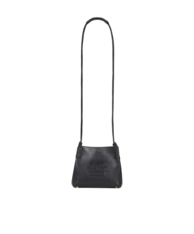 Etro Mini Libra Handbag In Black