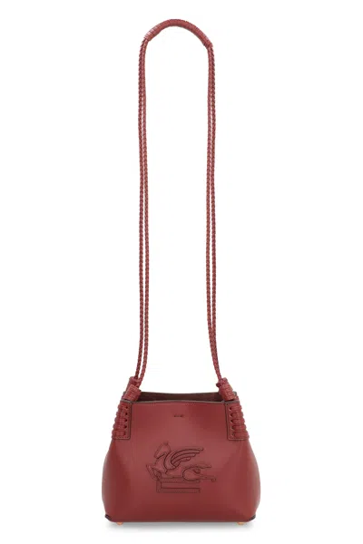 Etro Schultertasche Libra Mini Aus Leder In Pattern