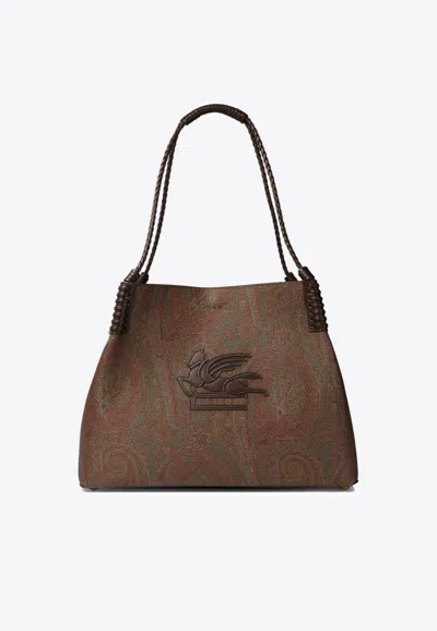 ETRO LIBRA PAISLEY JACQUARD TOTE BAG