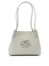 Etro Braided Handle Structured Shoulder Bag In Pink