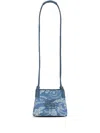 Etro Shoppingtasche Libra Mit Schulterriemen In Blue
