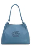 Etro Women's Libra Small Leather Tote In Blue