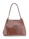 Etro Small Libra Shoulder Bag In Brown