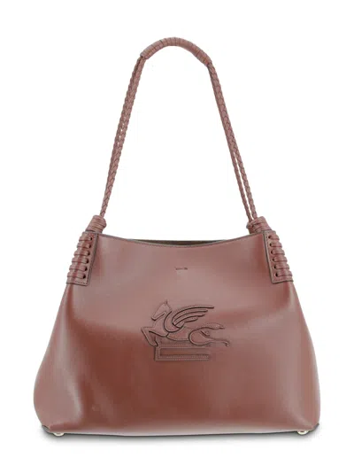 ETRO LIBRA LEATHER TOTE BAG