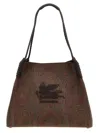 Etro Shopping Bag "libra" In Black