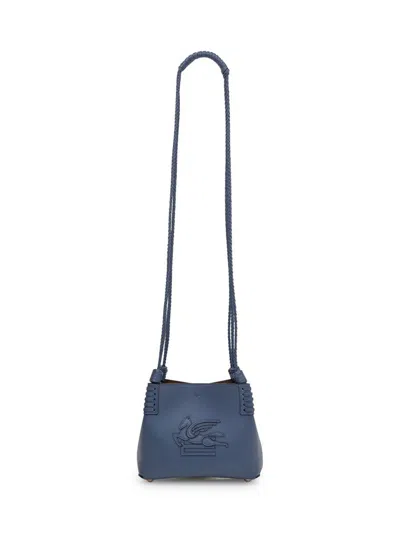 Etro Libra Xs Shopping Bag In Blue