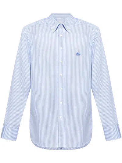 Etro Light Blue Button Down Shirt