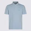 Etro Paisley Jacquard Polo Shirt In Blue
