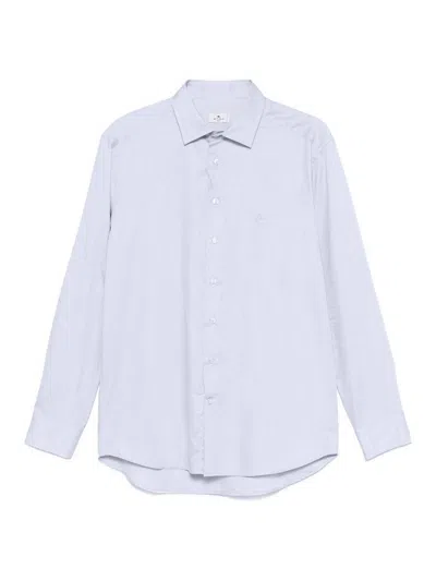 Etro Light Blue Cotton Shirt