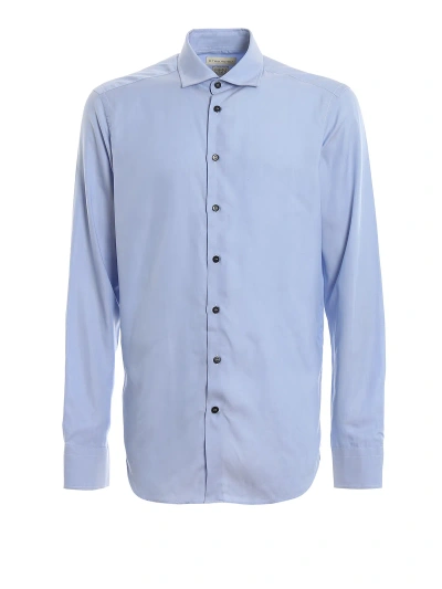 Etro Light Blue Eco-friendly Shirt
