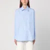 Etro Long-sleeved Shirt In Light Blue