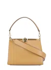 Etro Light Brown Medium Vela Bag In Beige