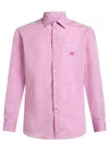 Etro Logo Long-sleeved Shirt In Multicolor