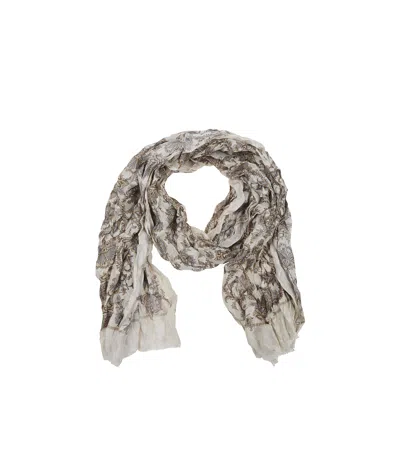 Etro Lightweight Fabric Scarf In Sand