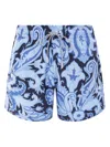 Etro Paisley Print Swim Shorts