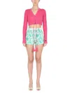 Etro Women's Linen Knitwear In Pink
