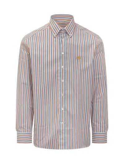 Etro Linen Shirt For Fall 2025 In Rosa