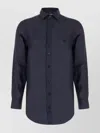 Etro Linen Shirt With Pointed Collar And Long Sleeves