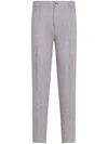 Etro Men's Lightweight Linen Jogger Pants In 褐色