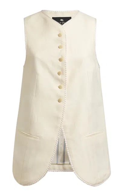 Etro Linen Vest