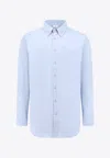 Etro Denim Shirt In Blue