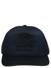 ETRO LOGO CAP HATS BLUE