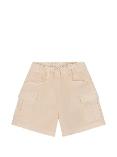Etro Babies' Logo-detail Shorts In Neutral