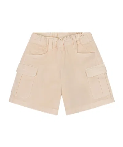Etro Kids' Logo Detail Shorts In Neutral
