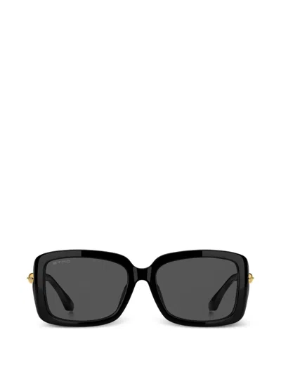 Etro Logo-detail Sunglasses In Black